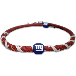 Gamewear New York Giants Classic Spiral Genuine Football Leather Necklace
