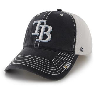 47 BRAND Mens Tampa Bay Rays Ripley Stretch Fit Cap