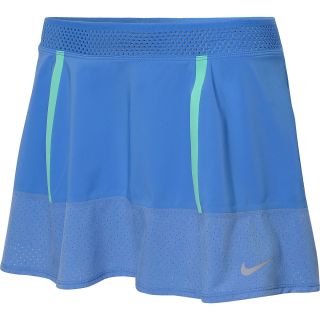 NIKE Womens Premier Maria Tennis Skirt   Size Large, Distance Blue/green