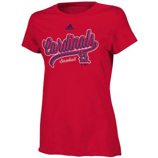 adidas Girls St Louis Cardinals Like Amazing Short Sleeve T Shirt   Size Large