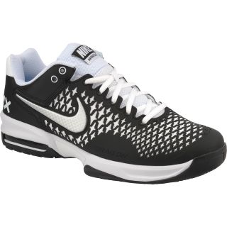 NIKE Mens Air Max Cage Tennis Shoes   Size 13, Black/white/silver