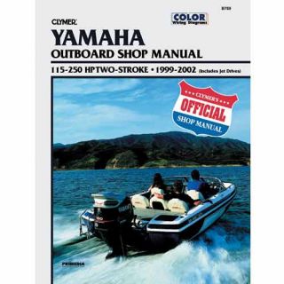 Clymer Yamaha Outboard Shop Manual 115 250 HP Two Stroke (1200789)