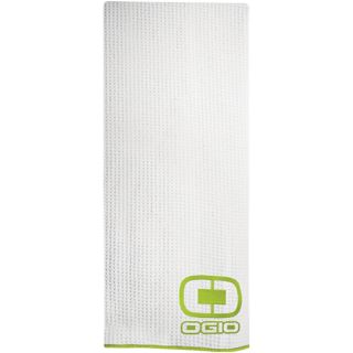 Ogio Golf Towel, White/acid (127007.346)