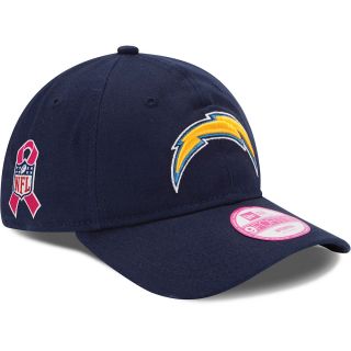 NEW ERA Womens San Diego Chargers Breast Cancer Awareness 9FORTY Adjustable