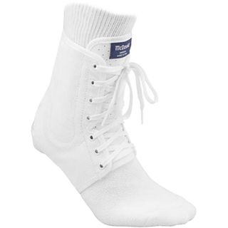 McDavid Lightweight Laced Ankle Brace   Size XS/Extra Small, White (199R XS)