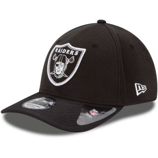 NEW ERA Mens Oakland Raiders HC 39THIRTY Logo Line Cap   Size M/l, Black