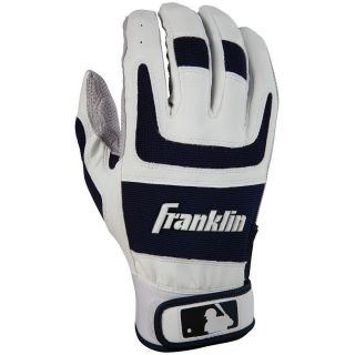 Franklin Shok Sorb Pro Series Home & Away Youth Gloves   Size Medium, Navy
