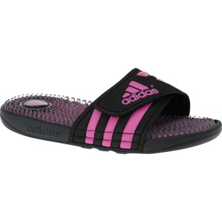 adidas Womens Adissage Fade Slides   Size 7, Black/pink