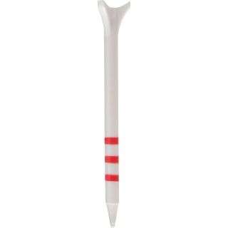 ZERO FRICTION ZFT System Golf Tees   2 3/4 Inch   30 Pack, Red