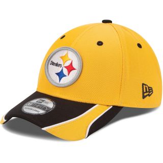 NEW ERA Mens Pittsburgh Steelers 39THIRTY Vizaslide Stretch Fit Cap   Size