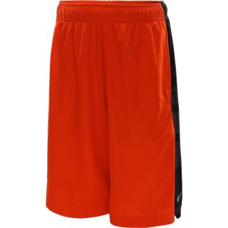 NIKE Boys Elite Stripe Basketball Shorts   Size Small, Team Orange/anthracite