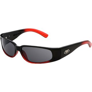 BlackFlys Micro Fly II Sunglasses, Black/red (KOMICROII/BLKRE)