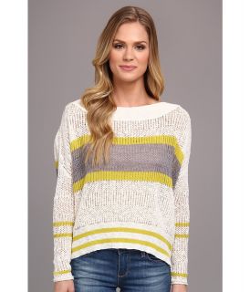 Free People Stripe Pullover Womens Sweater (Multi)