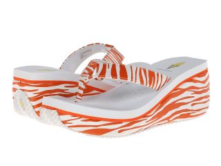 VOLATILE Tigress Womens Toe Open Shoes (Orange)