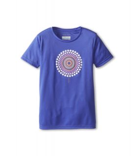 Columbia Kids Take Me There S/S Tee Girls Short Sleeve Pullover (Purple)
