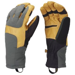 Mountain Hardwear Zeus Gloves   Waterproof (For Men)   BLACK (M )