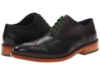 Cole Haan Colton Winter Wing Ox Mens Lace Up Wing Tip Shoes (Black)
