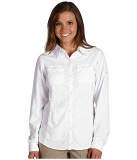 Columbia Insect Blocker L/S Shirt Womens Long Sleeve Button Up (White)