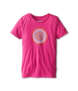 Columbia Kids Take Me There S/S Tee Girls Short Sleeve Pullover (Pink)
