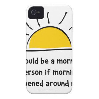 Morning Person iPhone 4 Covers