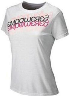 New Balance Women's Lace Up for the Cure LU Empowered Stacked Tech Running Tee (White,Small) Clothing