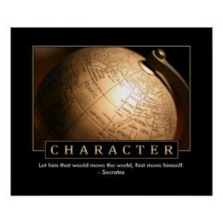 Character Inspirational Poster
