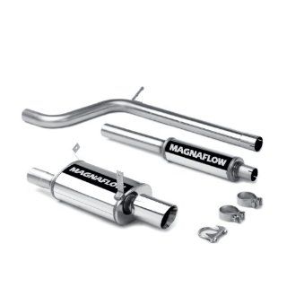 Magnaflow 16667 Stainless Steel 2.5" Single Cat Back Exhaust System Automotive