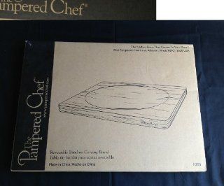 Reversible Bamboo Carving Board by the Pampered Chef  Cutting Boards  