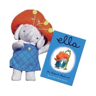 Ella the Elegant Elephant Book with Plush Ella Character 0606374060048 Books