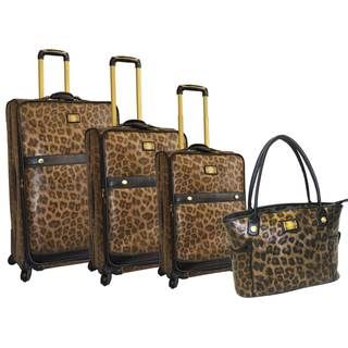 Adrienne Vittadini 4 piece Fashion Spinner Luggage Set Adrienne Vittadini Four piece Sets