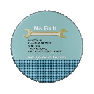 Mr.FiX Wrench Tool Drawing Candy Tin
