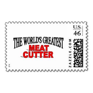 The World's Greatest Meat Cutter Stamps
