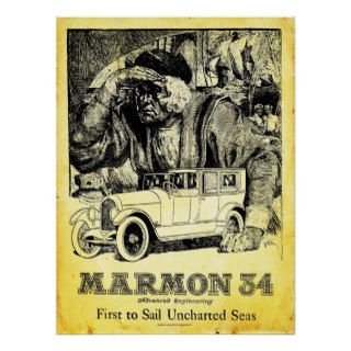 Vintage Marmon 34 Automobile Print