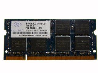 Nanya 1GB 200p PC2 4200S CL4 16c 64x8 DDR2 533 SODIMM , NT1GT64U8HB0BN 37B 