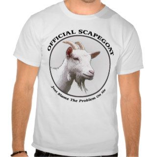Scapegoat T shirt (light colors)