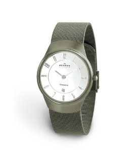 Skagen Men's Titanium Mesh Watch #533LTTW Watches