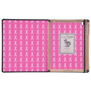 Pink Ribbons iPad DoDo Case iPad Folio Case
