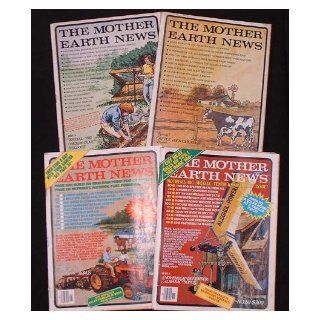 Mother Earth News Back Issues   Various Months Mother Earth News Books