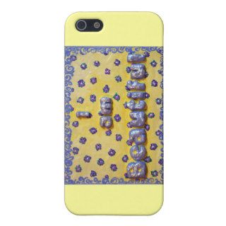 I am Beautiful Mixed Media 3D Chubby Art Painting iPhone 5 Cover