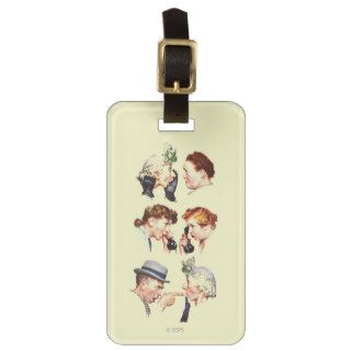 Chain of Gossip Luggage Tags