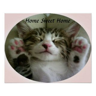 Home sweet home poster print