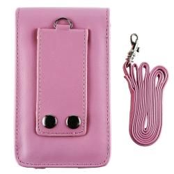 BasAcc Pink Leather Case for Apple iPod Touch 2nd/ 3rd Generation BasAcc Cases