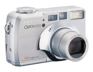 Pentax Optio 550 5MP Digital Camera w/ 5x Optical Zoom  Point And Shoot Digital Cameras  Camera & Photo