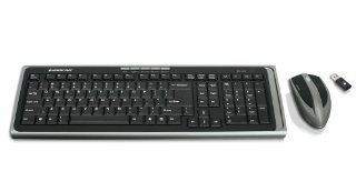 IOGEAR Long Range Media Center Desktop Keyboard and Mouse Combo,2.4GHz Wireless GKM551R (Black) Electronics