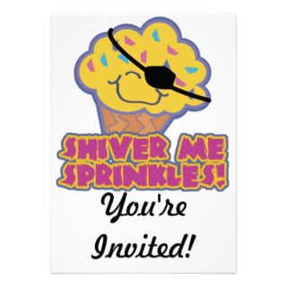 Shiver Me Sprinkles Pirate Cupcake Announcement