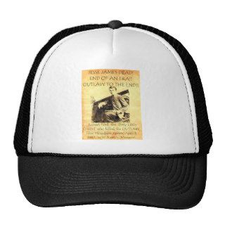 Robert Ford Jesse James Killer Trucker Hat