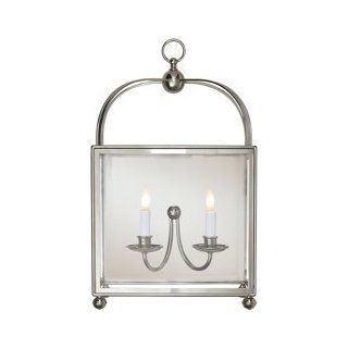 Visual Comfort and Company CHD2421PN E.F. Chapman Arch Top 2 Light Wall Sconces in Polished Nickel    
