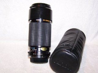Kiron 80 200 mm f/4 Macro 14 Zoom Lens W/soft Case 