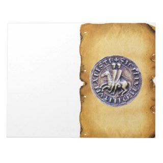 SEAL OF THE KNIGHTS TEMPLAR MEMO NOTE PADS
