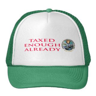 Taxed Enough Already Tea Party Hat